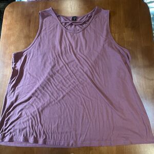Shein Tank Top Womens 4xl Mauve Boho Chic Earthy Warm Tones Basic Classic Shirt
